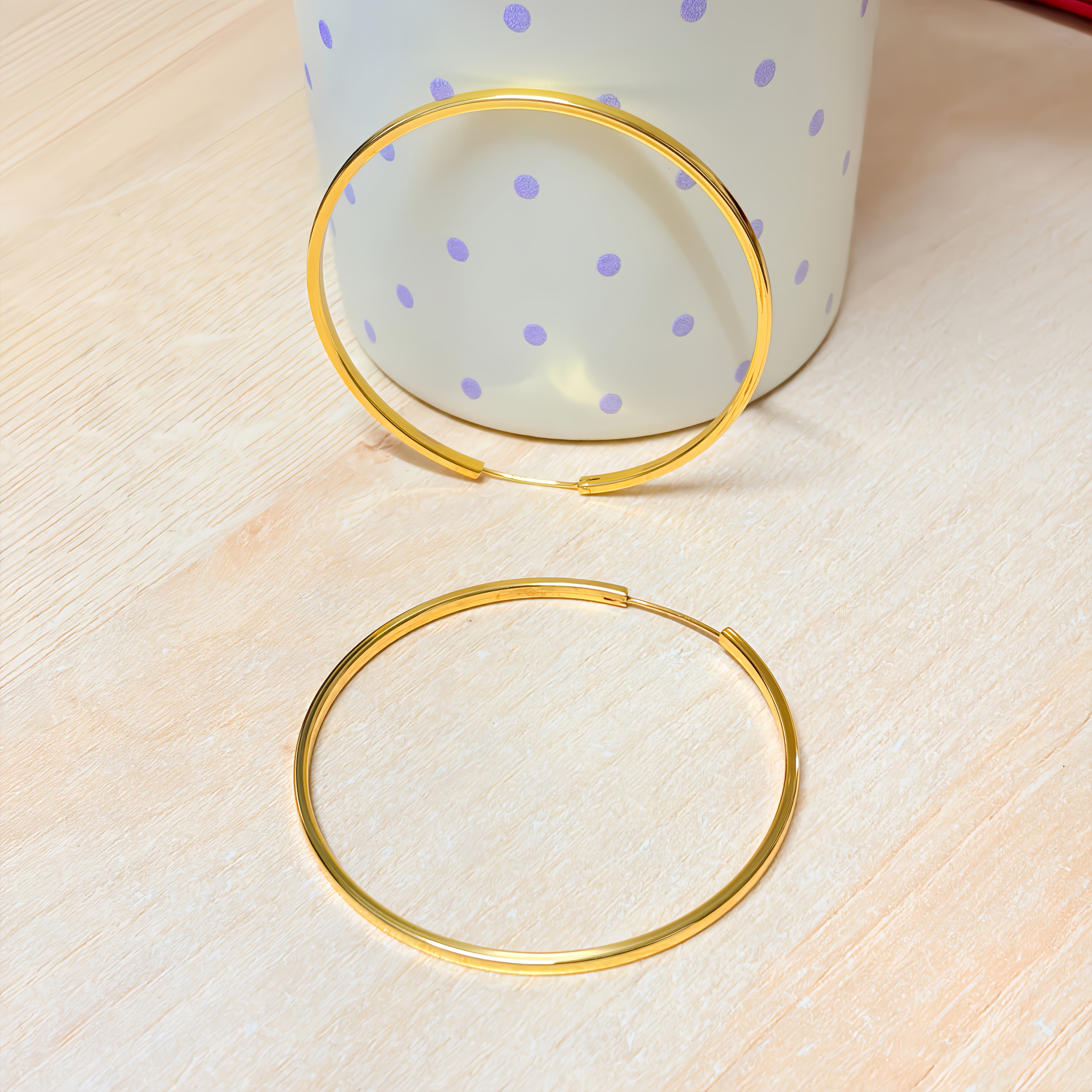 Women's Simple Low Sensitivity Earrings, Designer Gift